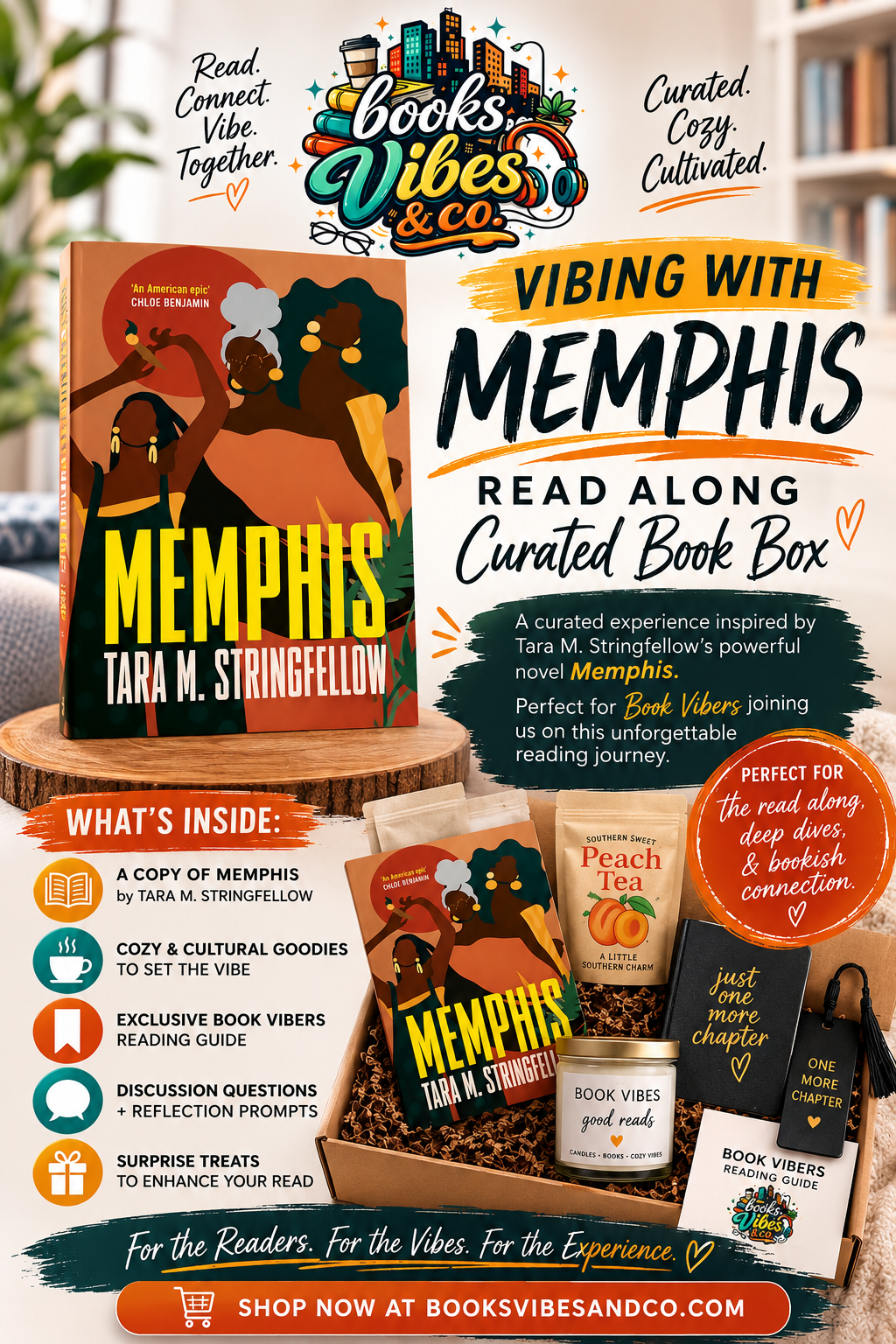 Memphis: Curated Book Box